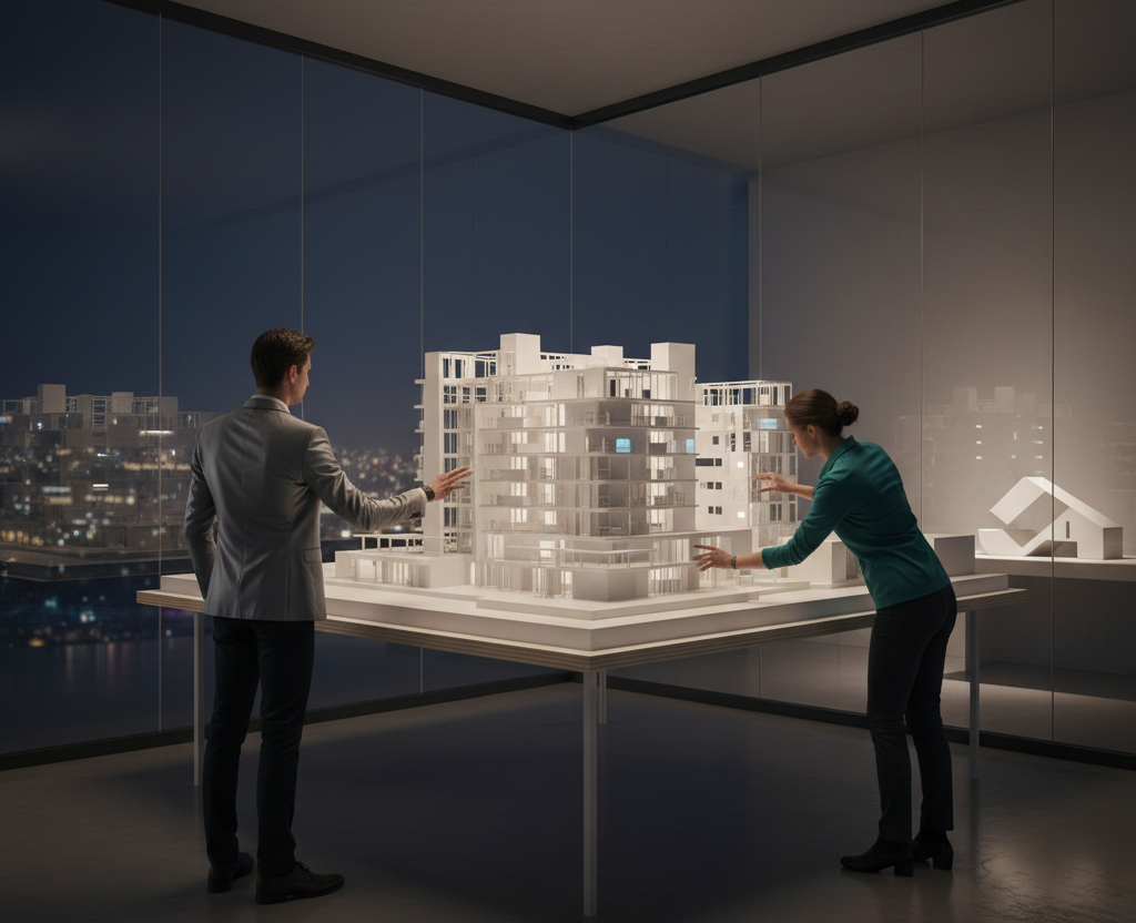 التوائم الافتراضية: تصميم المخطط المثالي للمساحات